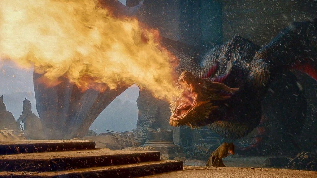 دروگون از سریال بازی تاج و تخت